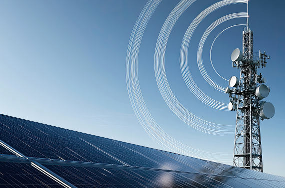 Telecom tower and infrastructure solar backup