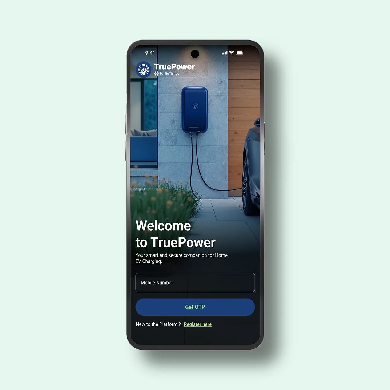 Jio TruePower Home app charging controls