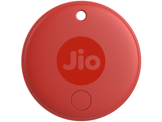 JioTag (2nd generation) in Red