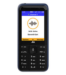 JioTalkie Keypad